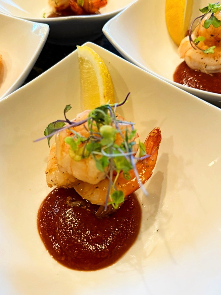 Chilled shrimp with house cocktail sauce